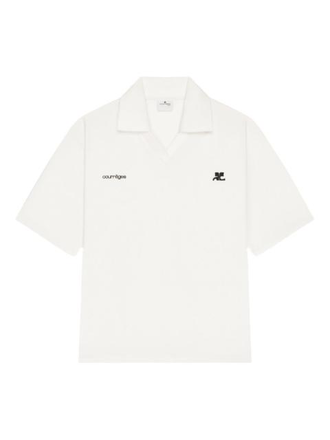 logo polo shirt