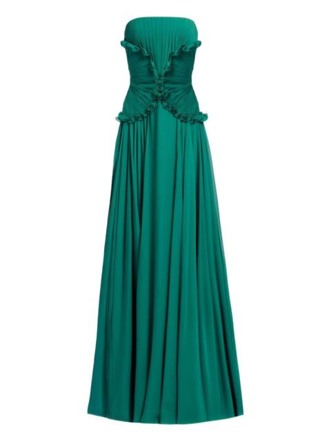 silk maxi dress