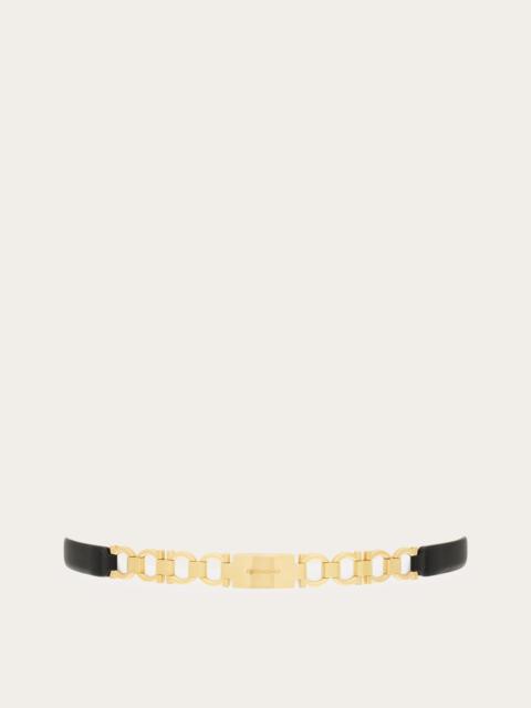 Extendable Gancini bijoux belt