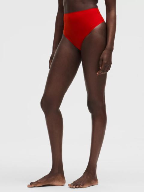 Wundermost Ultra-Soft Nulu High-Waist Thong Underwear