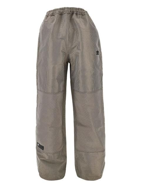 x Slam Jam elasticated check trousers