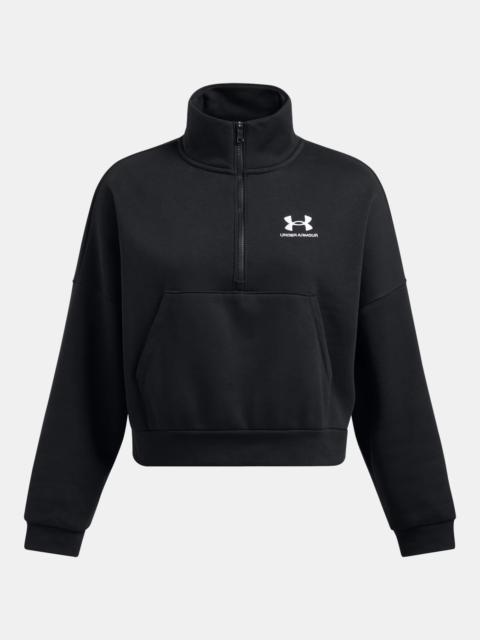 Women's UA Icon Fleece Oversized ½ Zip