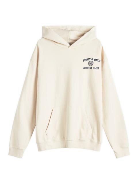 Sporty & Rich Varsity Crest Hoodie