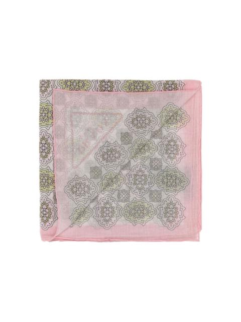 printed cotton foulard
