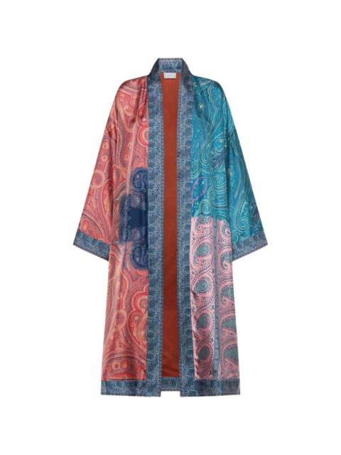 Aloe paisley kimono