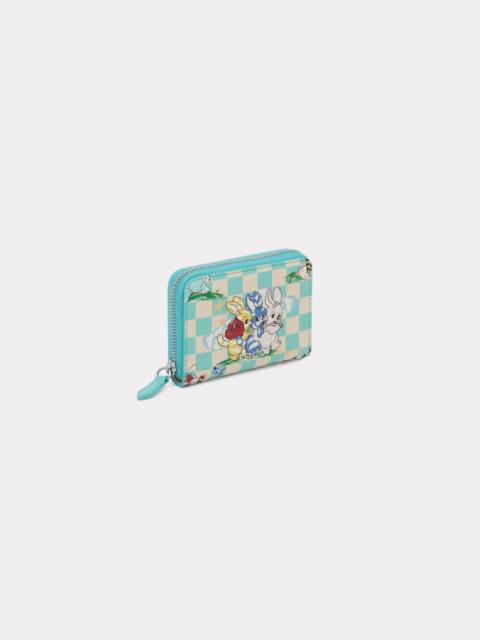 'KENZO Cartoon' zip wallet in leather