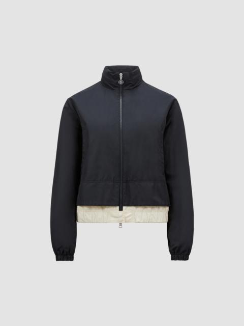 Janze Hooded Twill Short Down Jacket