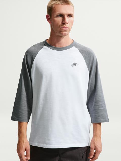 Nike Sportswear Club Men's 3/4-Sleeve Raglan Top