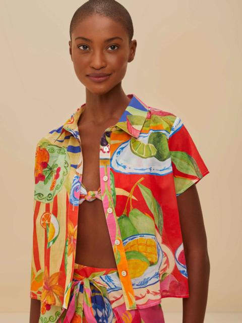 Multicolor Summer Picnic Shirt