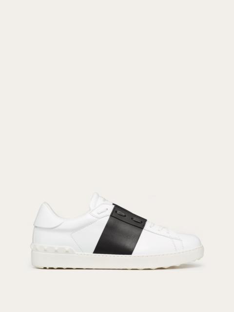 CALFSKIN OPEN SNEAKER