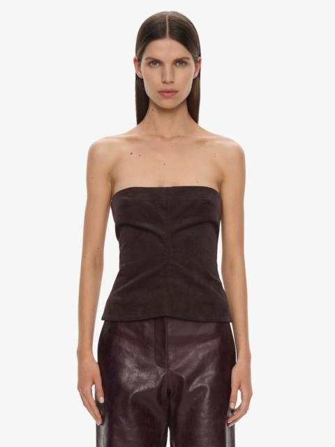 Corduroy Scultpured Bustier