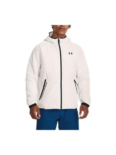 Under Armour Storm Session Hybrid Jacket 'Onyx White' 1378494-112