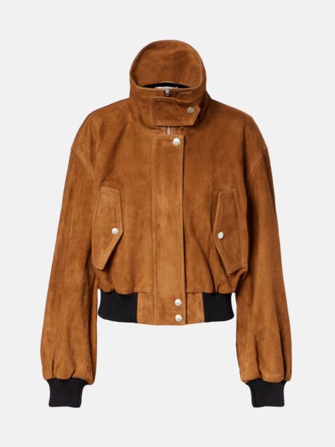 Briar suede bomber jacket