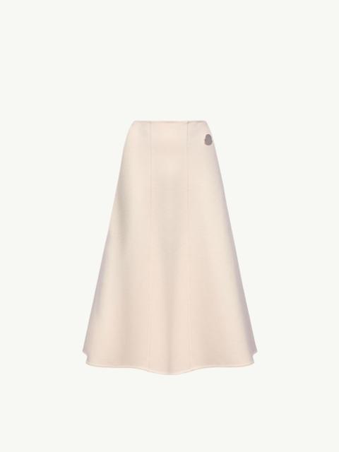 Moncler + JIL SANDER Wool Midi Skirt