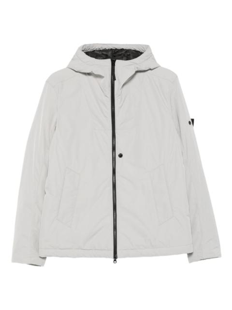 4100047 hooded zip-front jacket