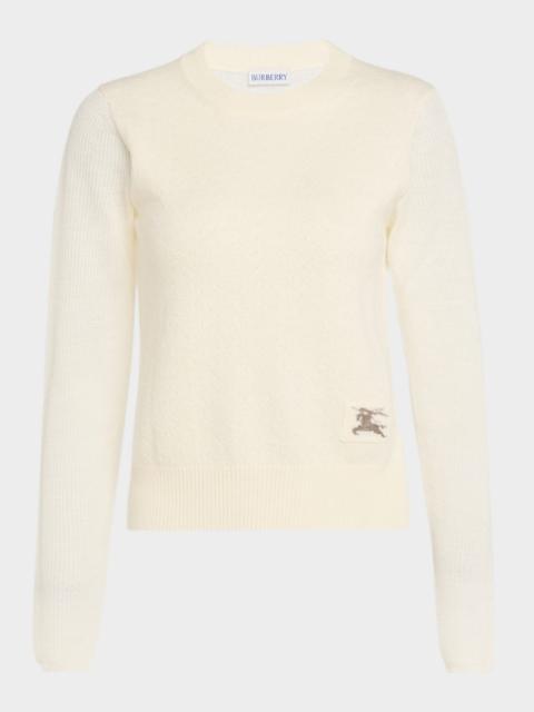 Constance Wool-Blend Crewneck Sweater