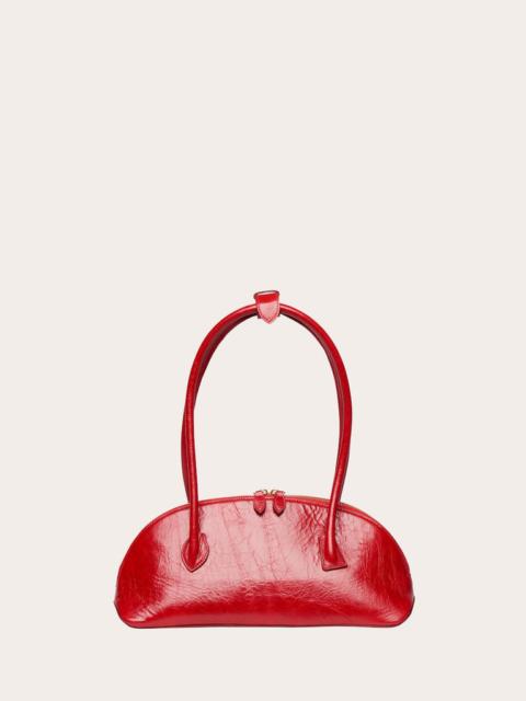 EW DOME BAG RED GLOSSY