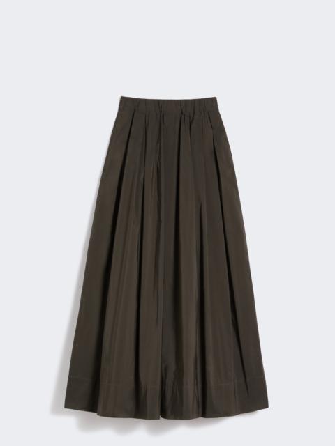 ALOE Cotton micro faille skirt