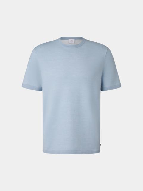 Knitted shirt Ohio in Light blue