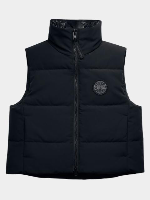 Grandview Cropped Down Vest
