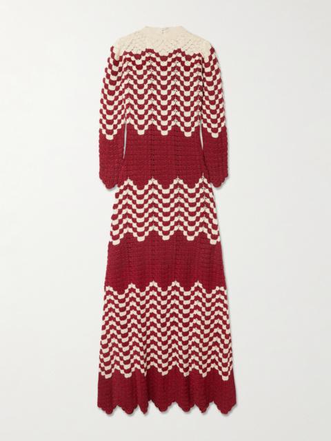 Musa Crocheted Cotton Maxi Dress