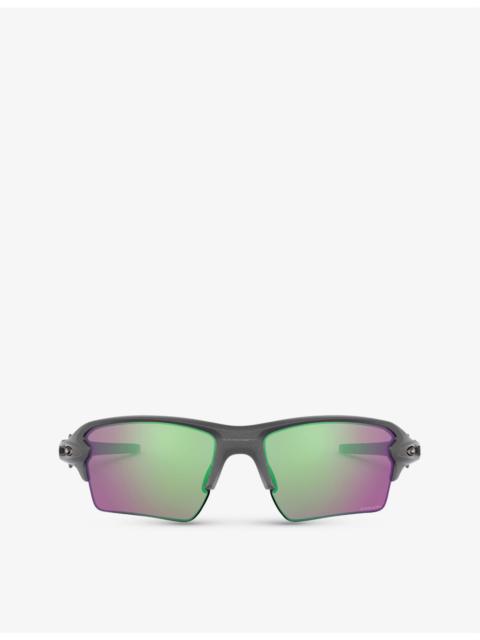 OO9188-F359 Flak&trade; 2.0 XL O Matter&trade; rectangular-framed sunglasses