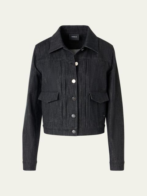 Hilbert Short Stretch Denim Jacket