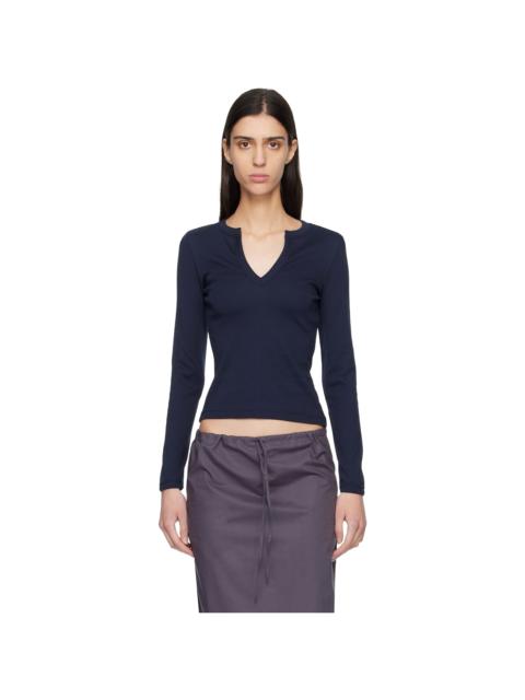 Navy Iman Longsleeve T-shirt