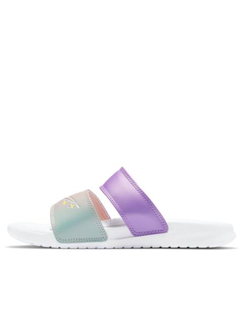 (WMNS) Nike Benassi Duo Ultra Slide 'Purple Star' CW2634-511