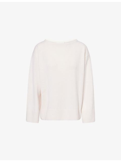 Beverly Round-Neck Cashmere and Wool-Blend Jumper