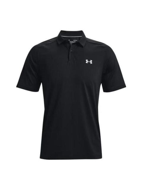 Under Armour Iso-Chill Polo Shirts 'Black' 1370090-001