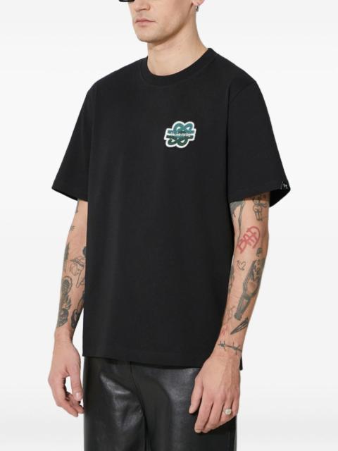 logo-embroidery T-shirt