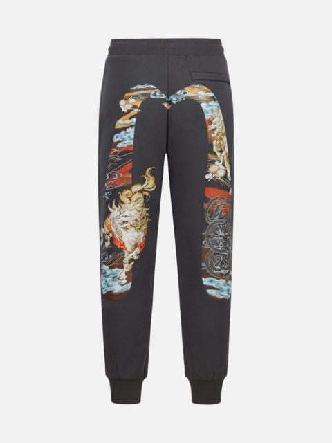 Hakutaku Daicock Print Regular Fit Sweatpants