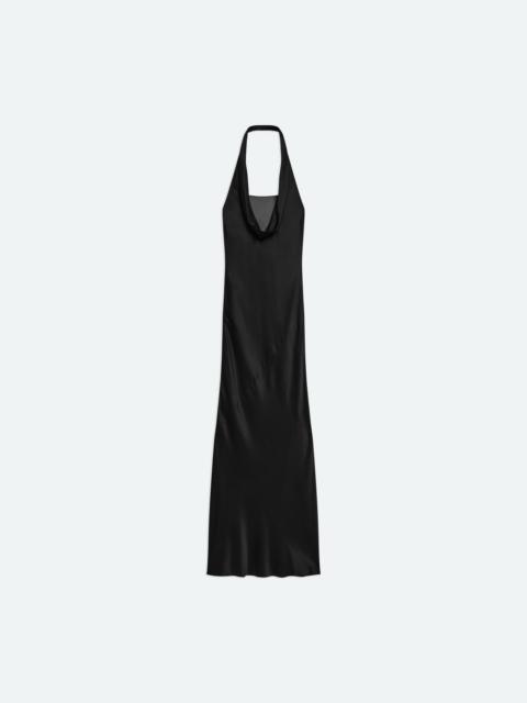 SILK U-NECK DRESS