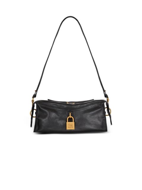 Pulse shoulder bag in calfskin leather