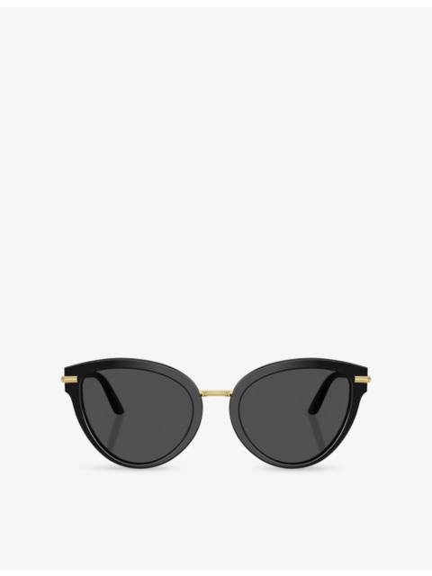 DG4492 Butterfly-Frame Acetate Sunglasses