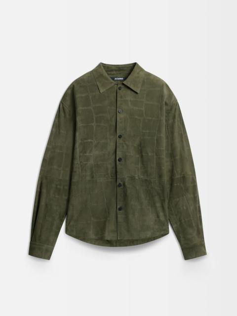 The Croco leather shirt