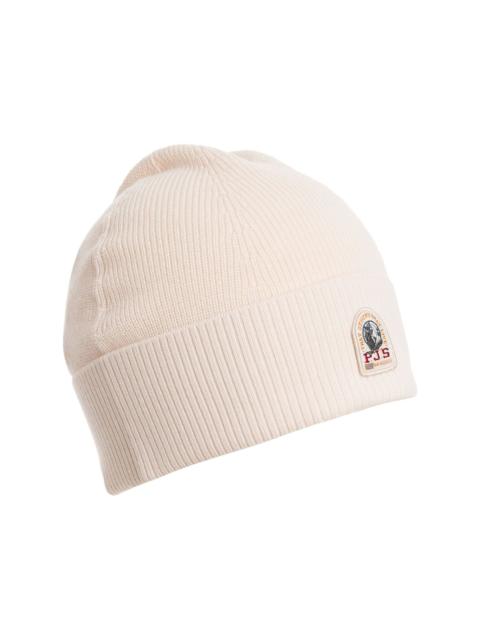 logo-patch beanie hat