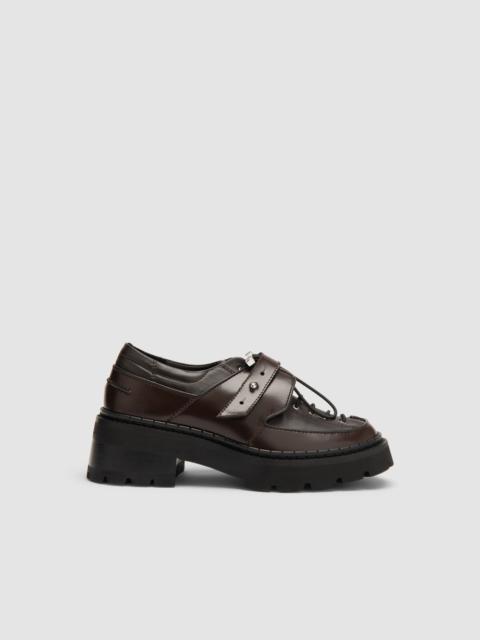 Yaka Creeper Ristretto Semi Patent Leather