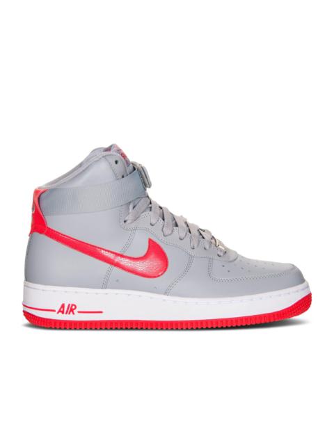 AIR FORCE 1 HIGH '07 'WOLF GREY HYPER RED'