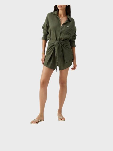 Dress Sara Cruise Olivgrön