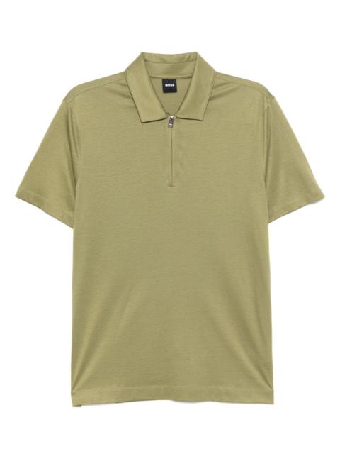 short-sleeved polo shirt
