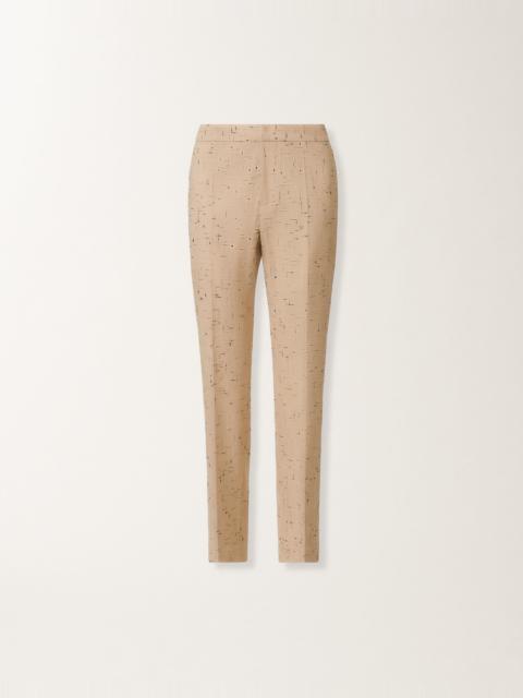 Montefalco buttoned tailoring trousers