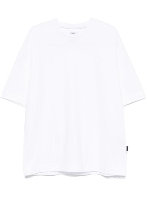 logo-embroidered T-shirt