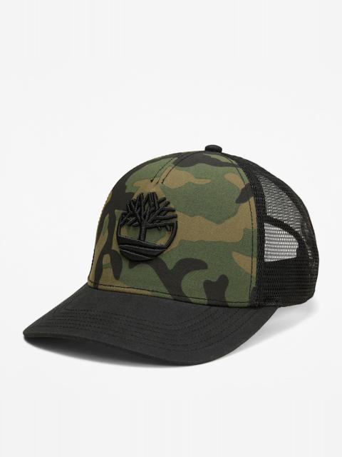 Camo Print Trucker Cap