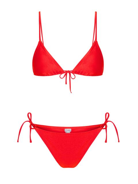 RED TIE BIKINI BOTTOM