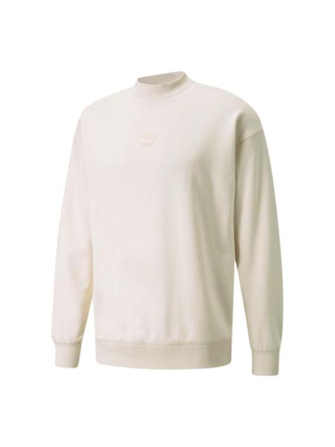 PUMA Classics High Crew Neck Sweater 'White' 533102-99