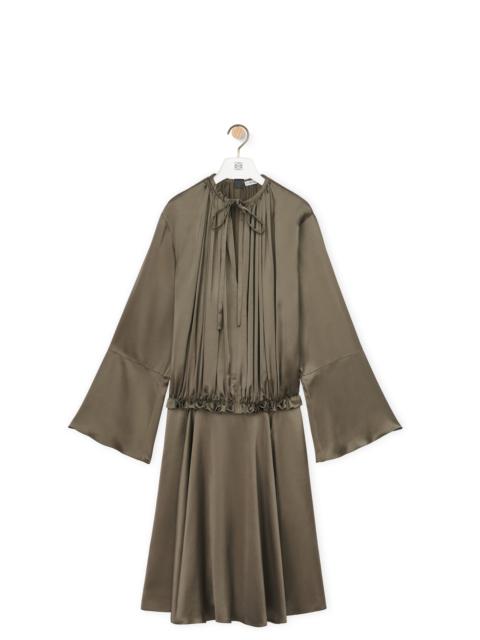 Tunic dress in viscose