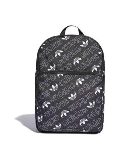 adidas Originals Monogram Classic Backpack 'Black White' DW9105