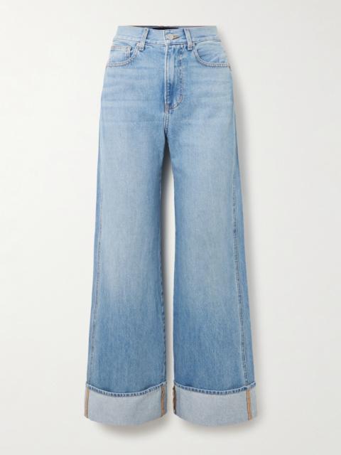 Taylor High-rise Wide-leg Jeans